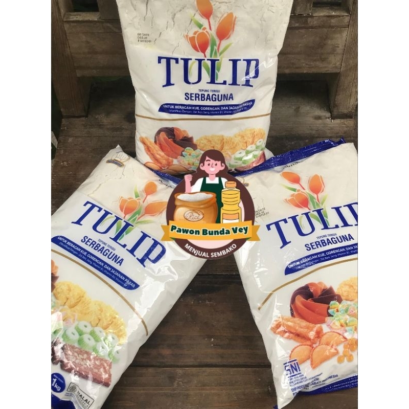 

Promo tepung terigu tulip berkualitas 1Kg