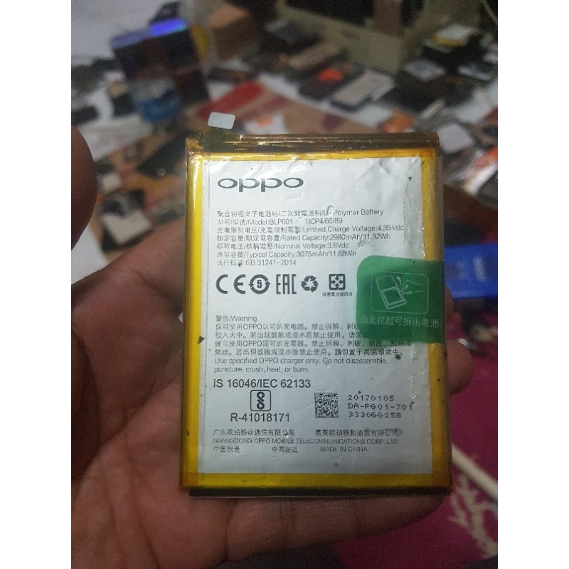 Batrei Ori Copotan Oppo F1s