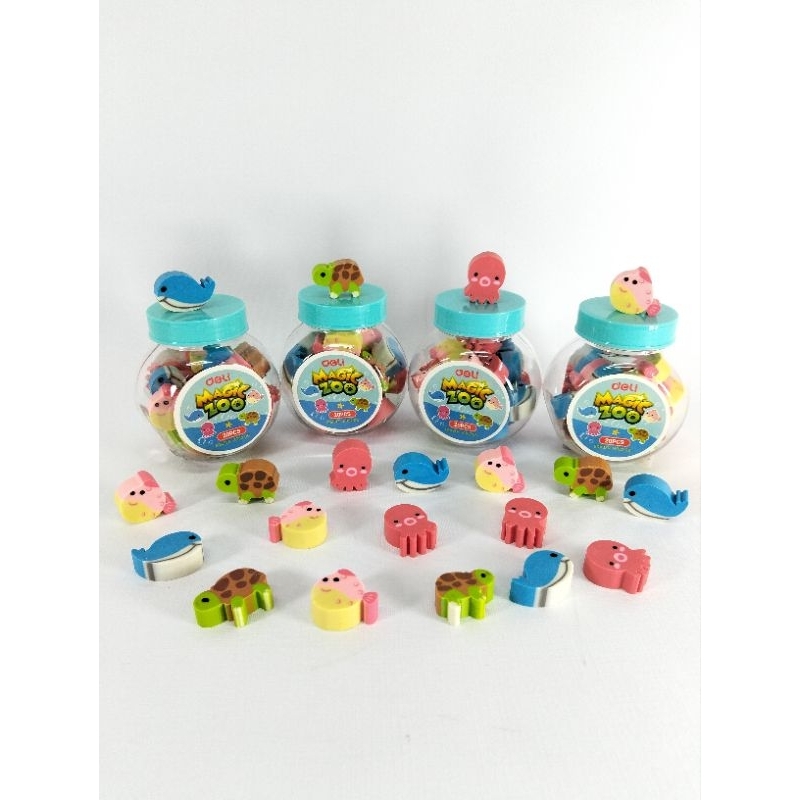 

Deli School Eraser / Penghapus Deli Magic Zoo H032 06