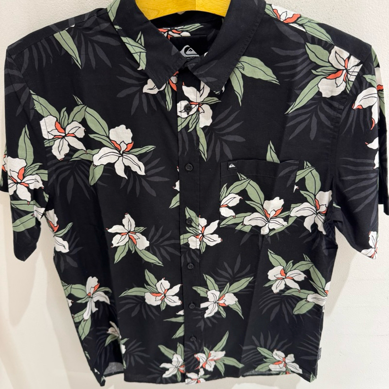BAJU KEMEJA PRIA QUIKSILVER ORIGINAL APERO CLASIC FLORAL