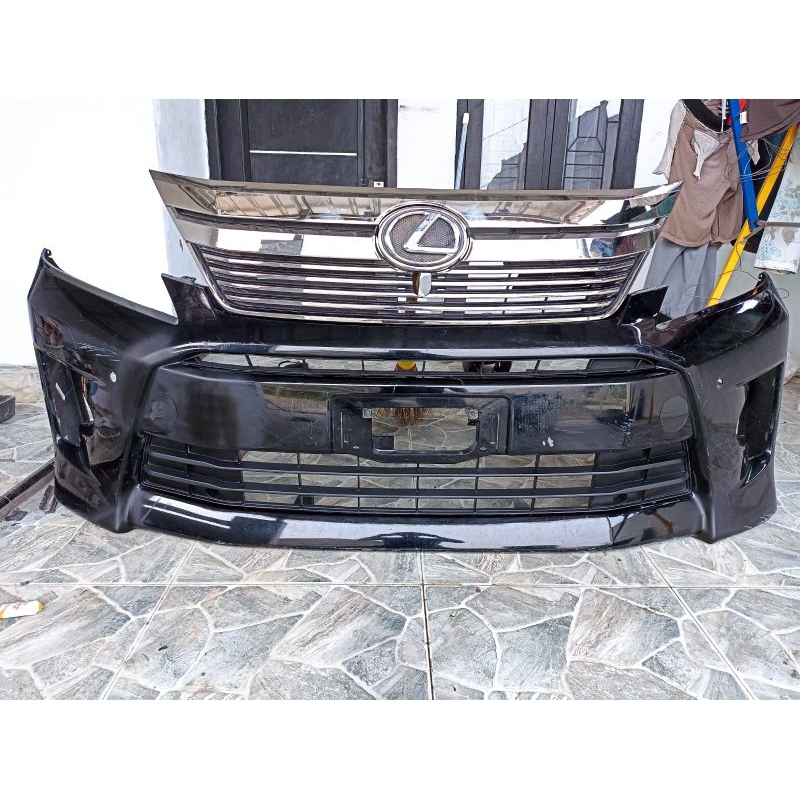 bemper vellfire zg 2014