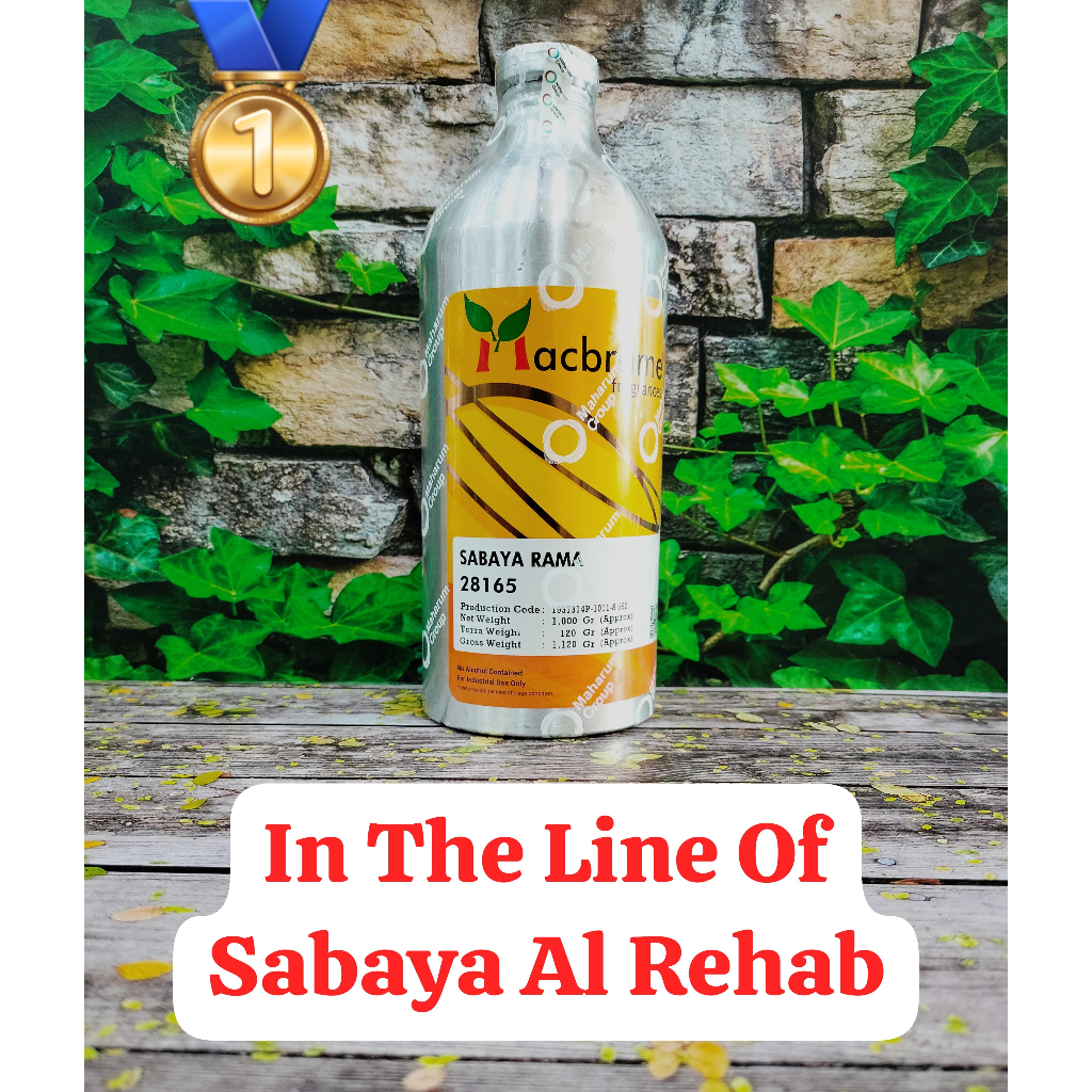 BIBIT PARFUM DARI MACBRAME (SABAYA RAMA) KEMASAN SEGEL KALENG 1 KG (ORIGINAL)