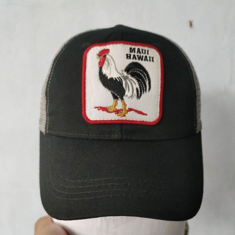 Topi Jaring/Trucker Logo Ayam