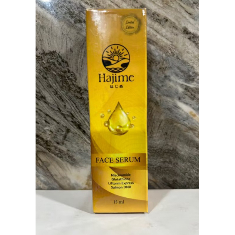 Face serum hajime limited edition