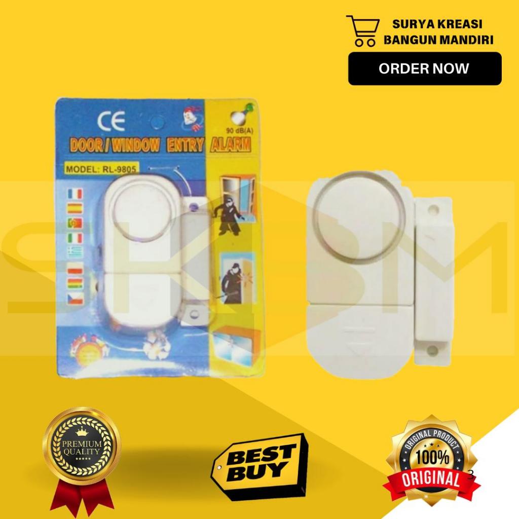 ALARM ANTI MALING - ALARM PINTU - ALARM JENDELA - ALARM SENSOR PINTU