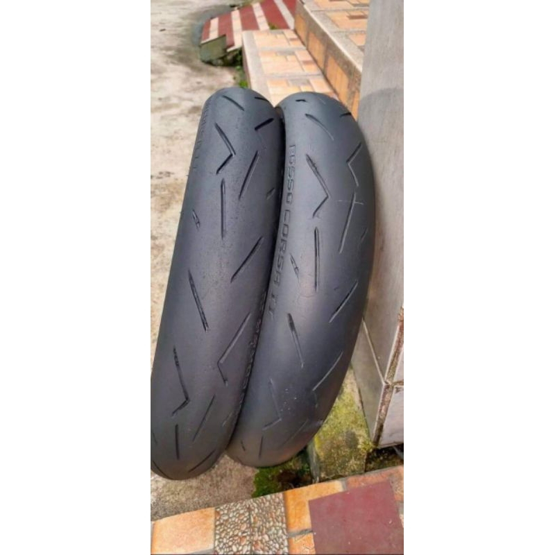 Ban motor merk firelli Diablo Rosso Corsa ll ring17