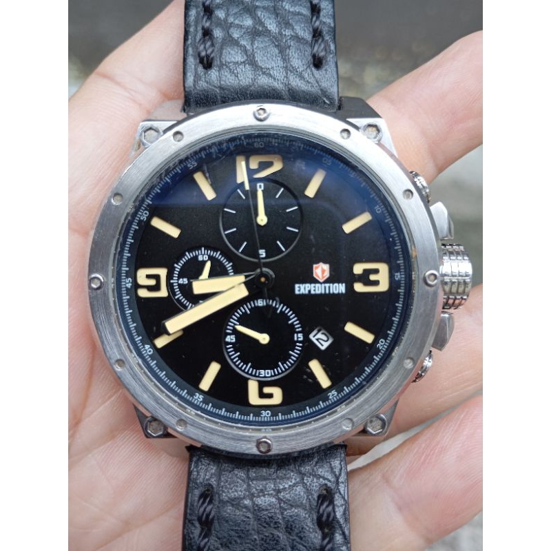 jam tangan expedition E 6388M second bekas original