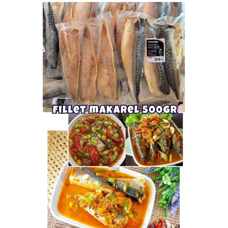 

Filet ikan makarel/ikan sarden 500 gram lezat enak