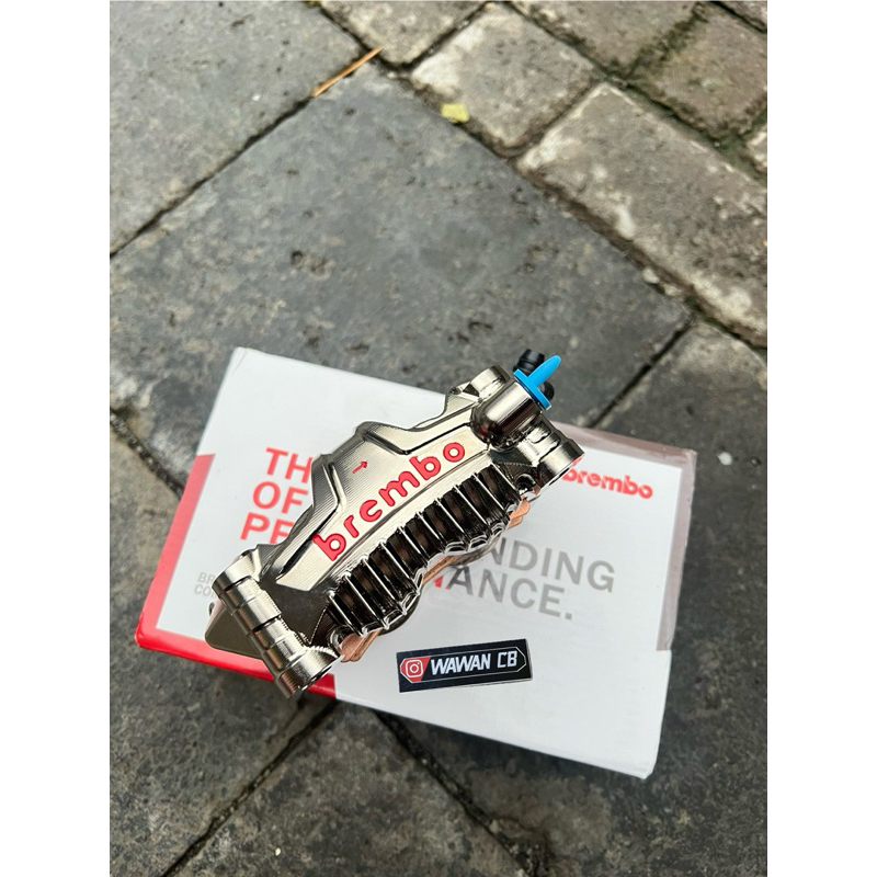 Kaliper Brembo GP4LM Grade Motogp nikel 4p pict 100 kanan