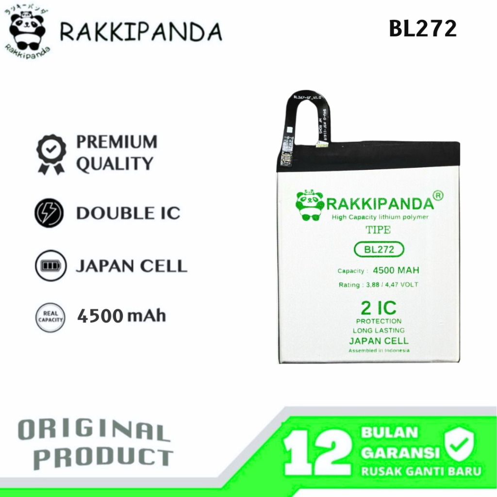 RakkiPanda - BL272 Lenovo K6 Power Batre Batrai Baterai