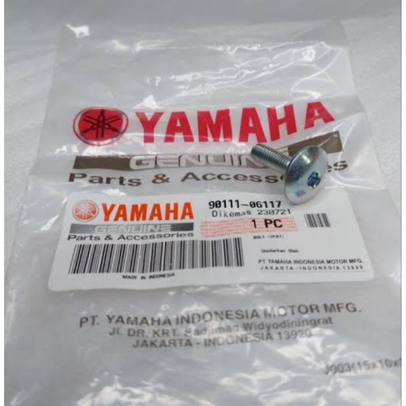 BOLT BAUT UNDERCOWL YAMAHA MT25 ORIGINAL YGP HARGA SATUAN