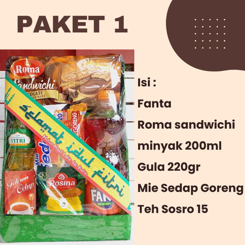 

Parcel lebaran paket 1|| Parcel lebaran murah || hampers lebaran || parcel lebaran idul fitri
