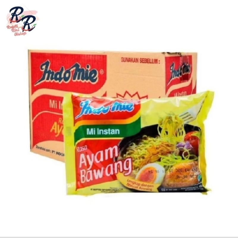 

INDOMIE AYAM BAWANG 1 DUS ISI 40 PCS