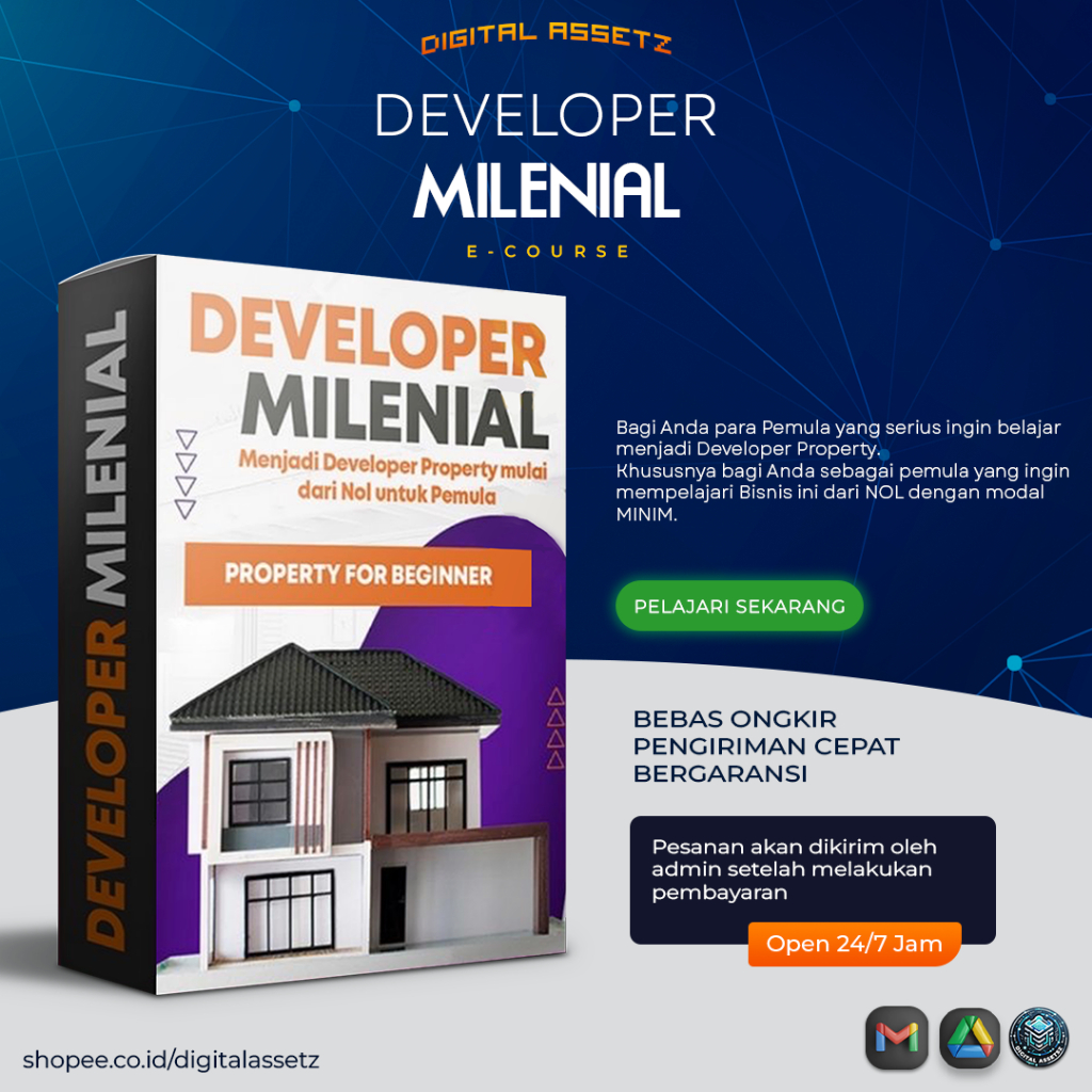 [EC47] DEVELOPER PROPERTI MILENIAL - Marketing Property Dari Pemula Sampai Expert - Course