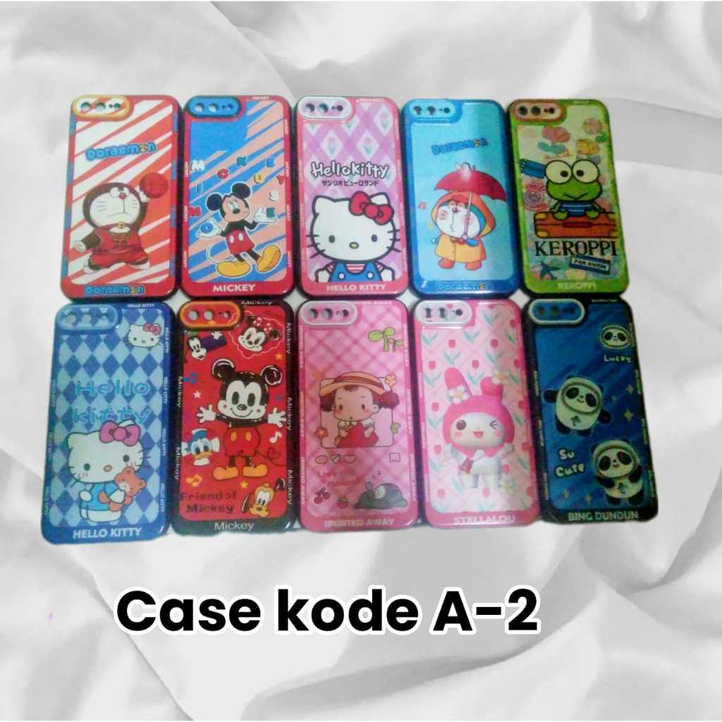 Case Motif Karakter for Samsung A20S, A50/A50S, A03, A13, A73