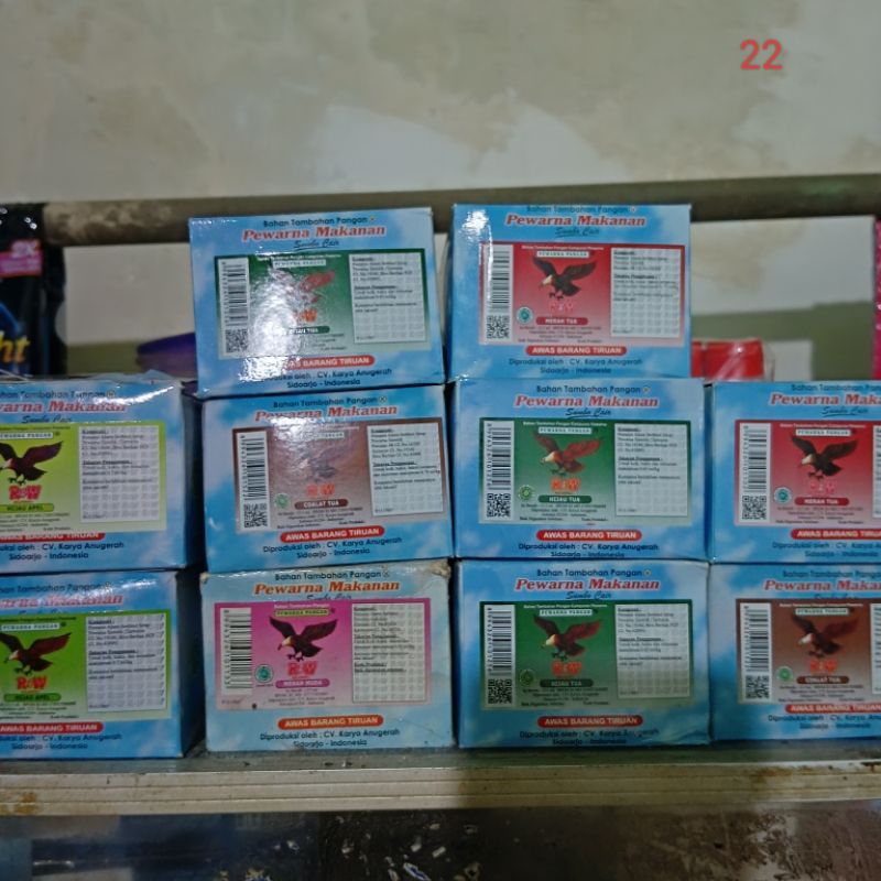 

Pewarna Makanan R&W 12,5ml