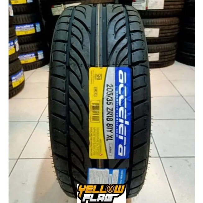 Ban Mobil Ring 18 205/35 Merek Accelera Alpha Ukuran 205 35 R18 Ban Tipiis Mobil Ceper