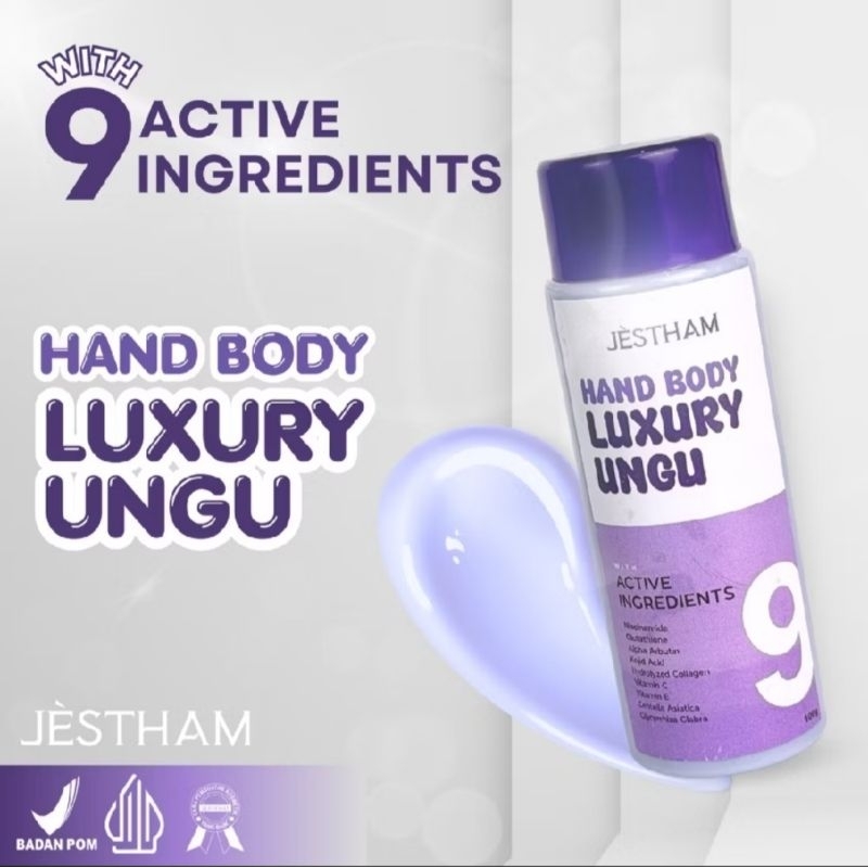 jestham Body lotion Luxury Ungu
