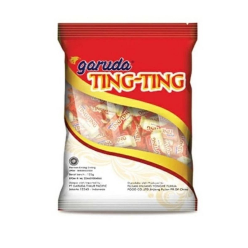 

permen garuda Ting Ting kacang 125 gram halal