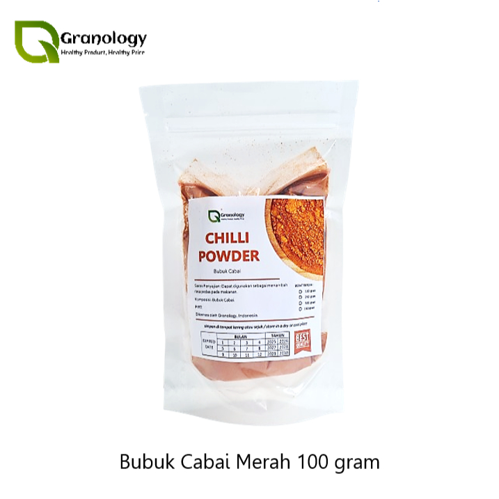 

Cabe Bubuk / Chilli Powder (100 gram) by Granology