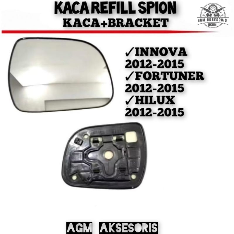 KACA SPION GRAND INNOVA FORTUNER HILUX 2012-2015 ORIGINAL