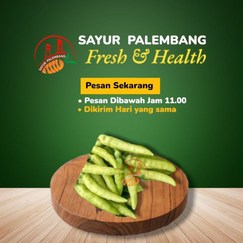 

Cabe Rawit Putih 100Gram - Sayur Palembang