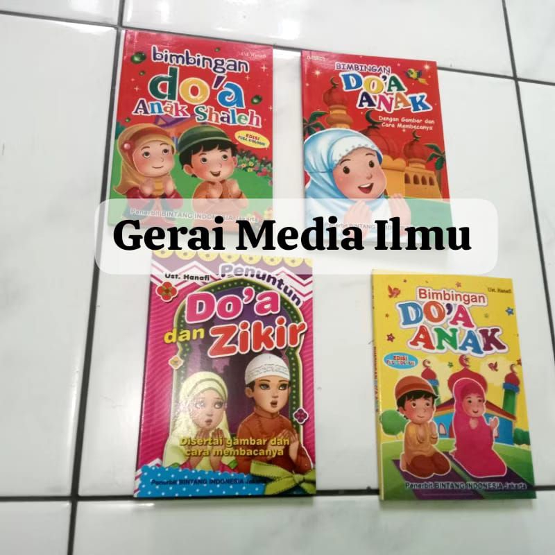 Buku Bimbingan Doa Anak dengan gambar dan cara baca - Buku Doa doa Anak