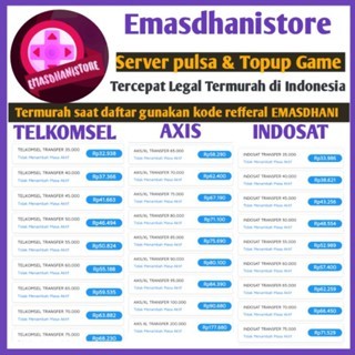 PULSA TF MURAH TELKOM