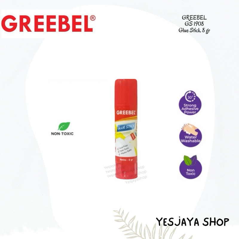

{1 pc} Lem Stick Greebel 8 gr GS 1908 / Glue Stick Greebel 8gr