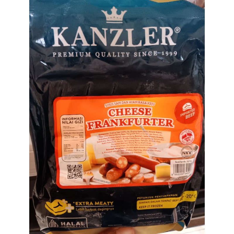 

Sosis Kenzler Cheese Frankfurter