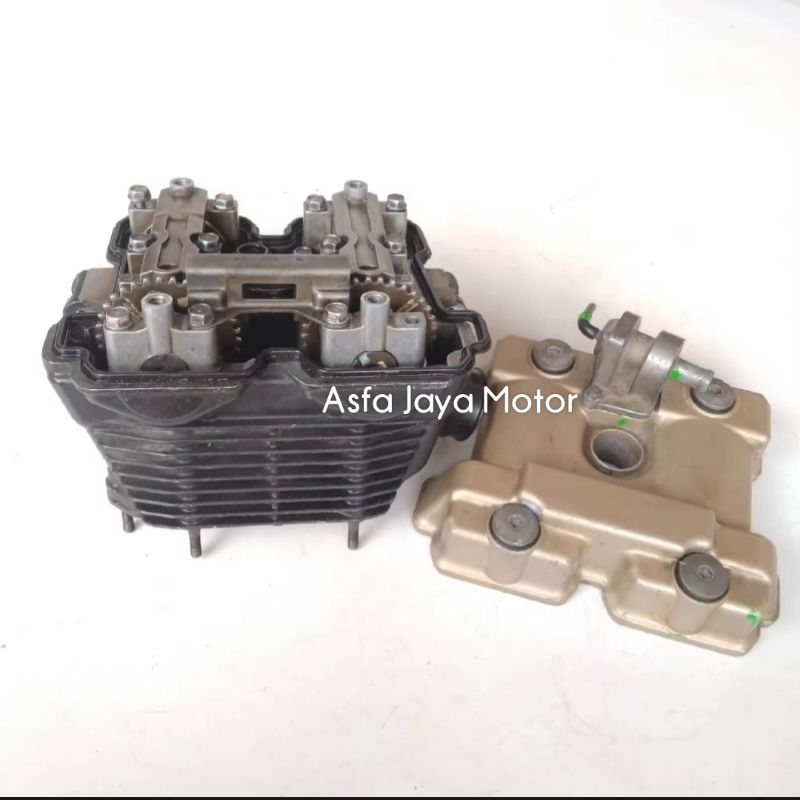 Blok Head Kop Satria Fu 150 Facelift Karbu 2014 Fullset Lengkap Original Copotan