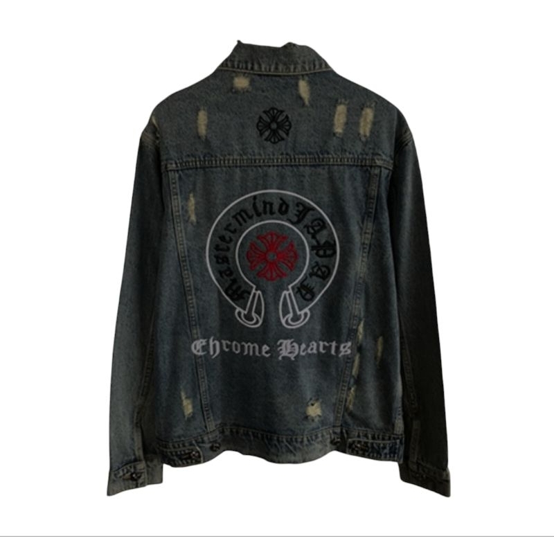 CHROME HEARTS X MASTERMIND jaket denim