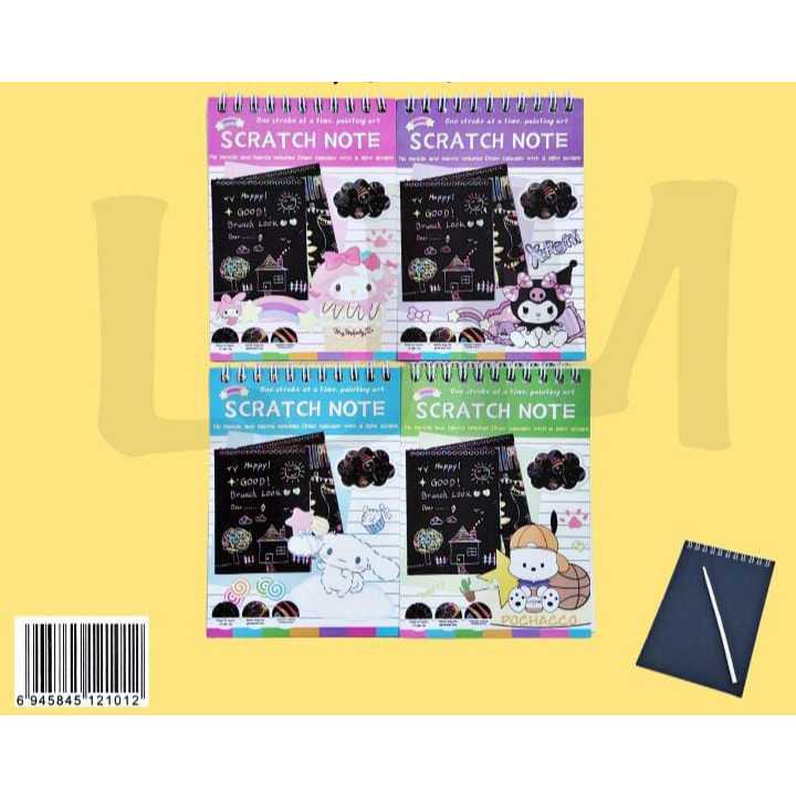 

Buku Magic Warna (Scratch Note)