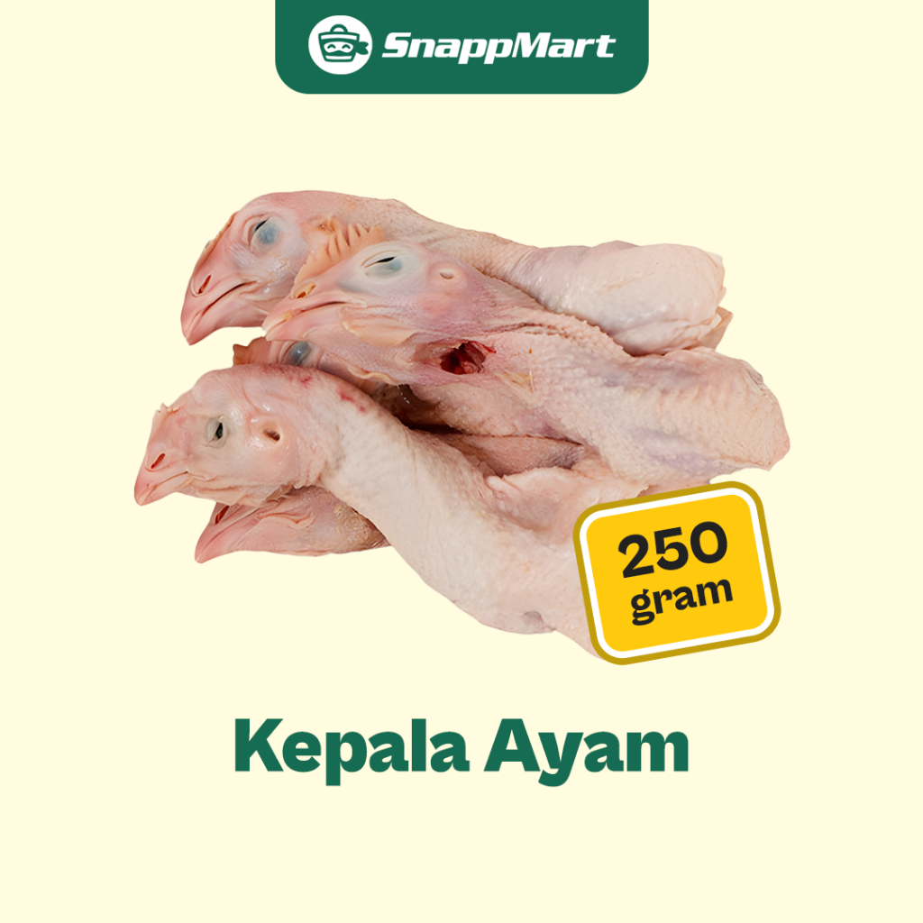 

Kepala Ayam Chicken Head Fresh (250 gram) - INSTANT / SAMEDAY - Unggas & Telur