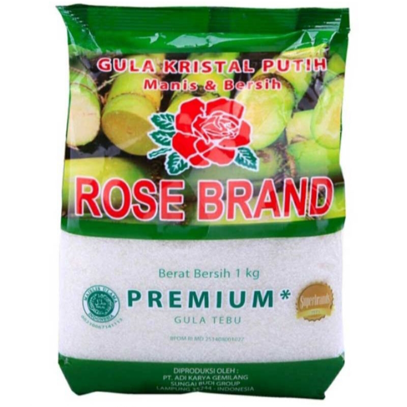 

rose brand gula 1kg