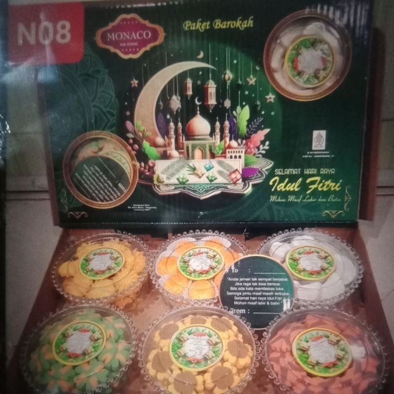 

PROMO PAKET KUE LEBARAN MONACO BULAT BAROKAH