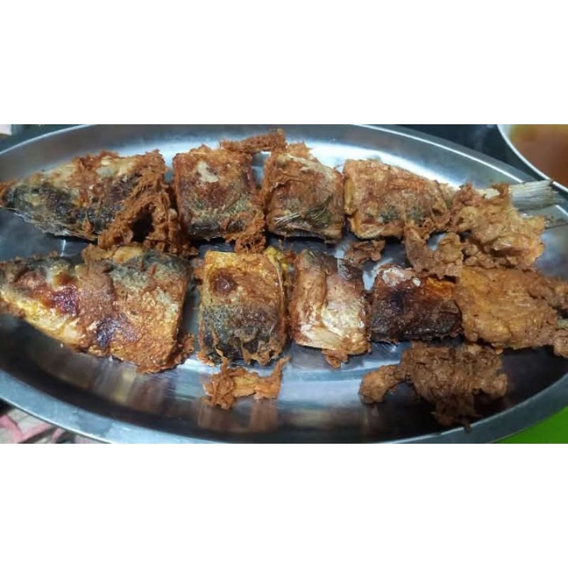 

Bandeng gepuk telor asin