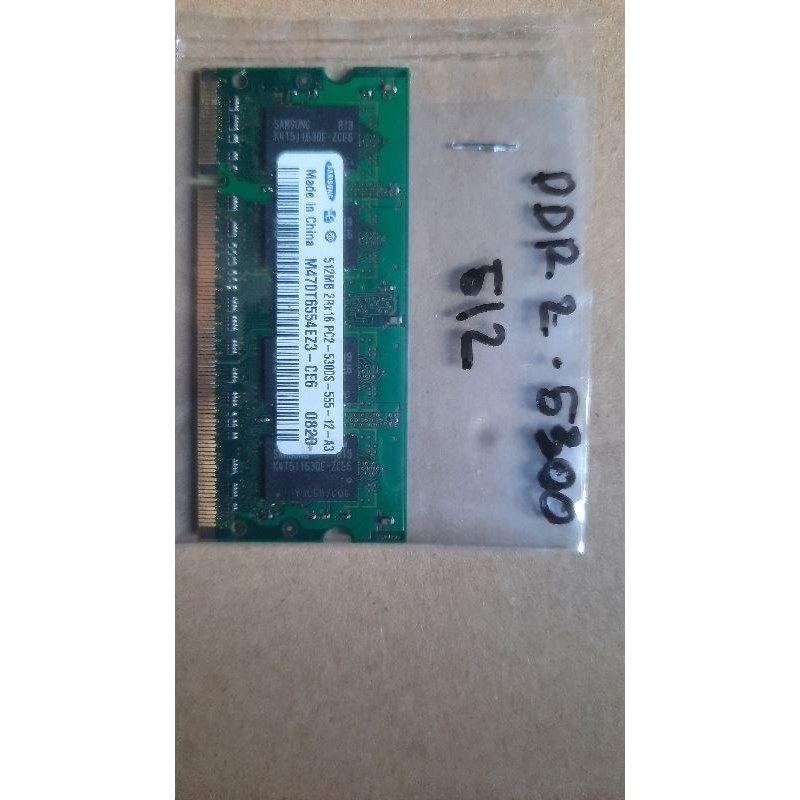 ram leptop ddr 2 (512) pc-5300