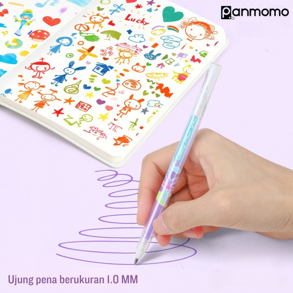 

(1BIJI)PANMOMO GELLY ACRYLIC MARKER TYPE A0