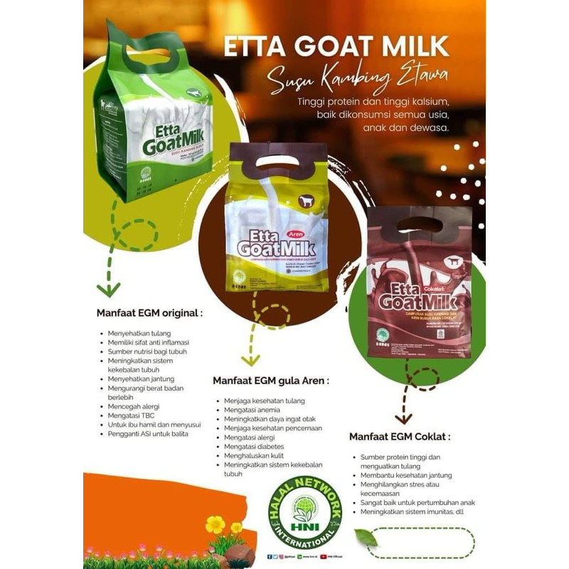 

Etta goat Milk HNI hpai