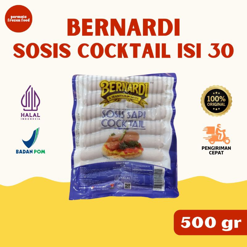 

BERNARDI Sosis Sapi Cocktail 500 gr