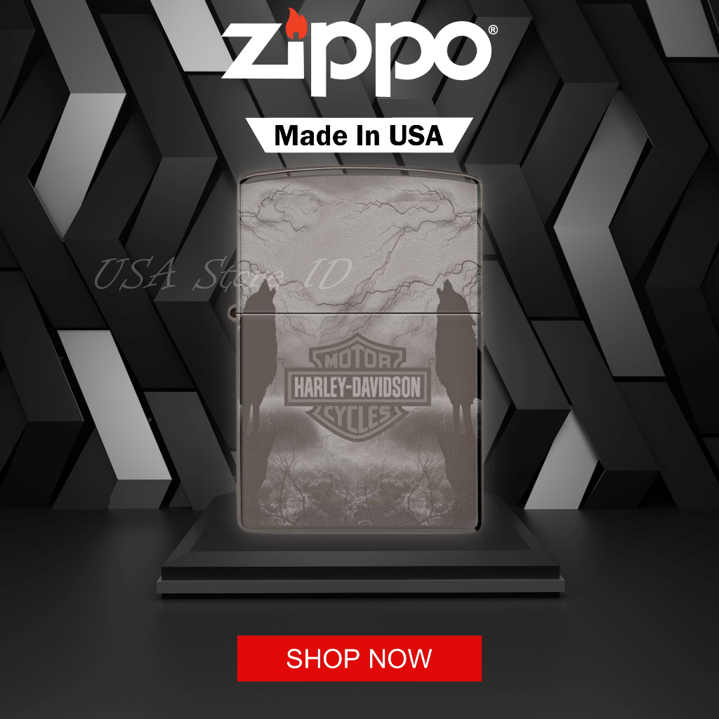 Zippo Harley-Davidson 48799 Original Made In USA
