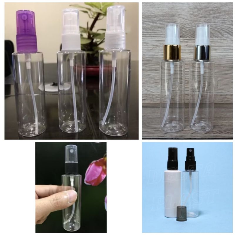 Botol Spray 60ml RF Botol 60ml RF Tutup Spray Botol Spray 60ml Botol RF 60ml Tutup Spray Neck 18