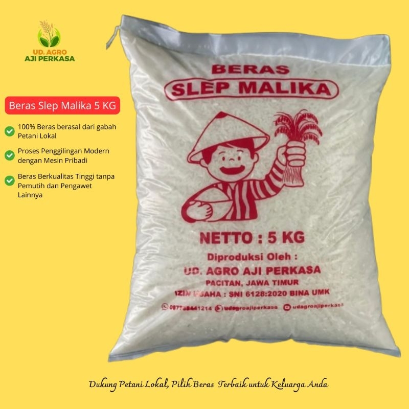 

Beras Premium Slep Ud Agro Aji Perkasa 5kg
