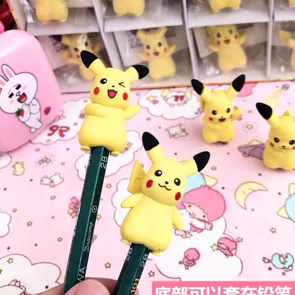 

PENGHAPUS PIKACHU BERDIRI PREMIUM PENGHAPUS MINIATUR 3D PIKACHU POKEMON STAND LUCU HELIOSS.CO