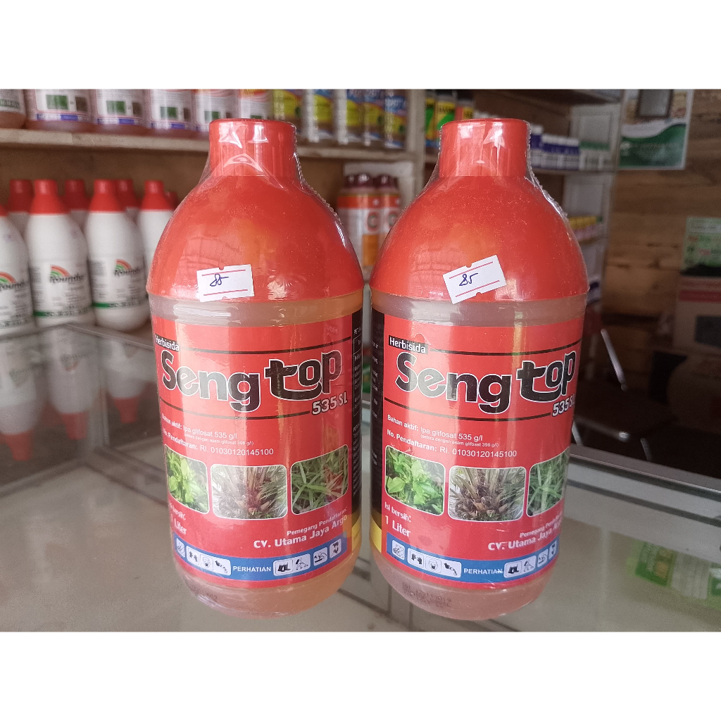 Herbisida dosis tinggi Seng Top 535SL kemasan 1 liter