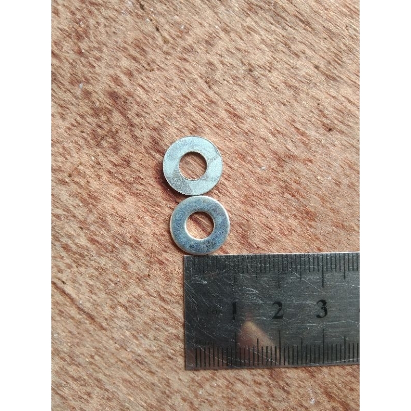 ring plat ukuran 1 cm lobang baut 10