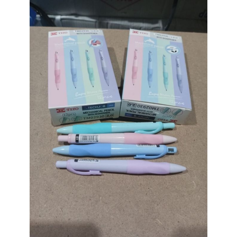 

(1pak) pensil mekanik besar TIZO 2,0mm 02930/pensil isi besar/pensil isi tizo/pensil murah