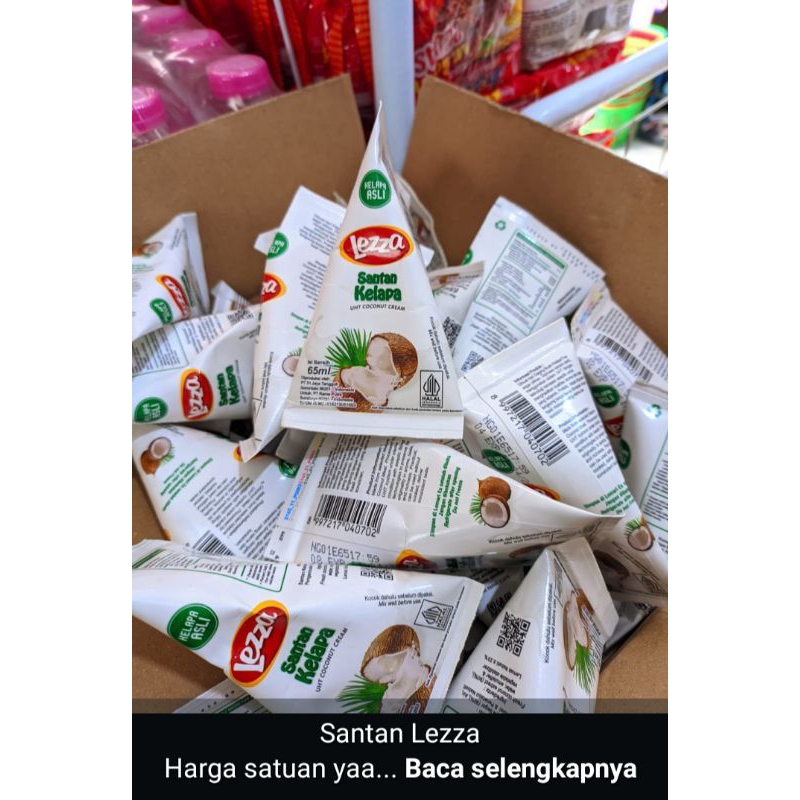 

santan kemasan praktis kemasan 3 biji