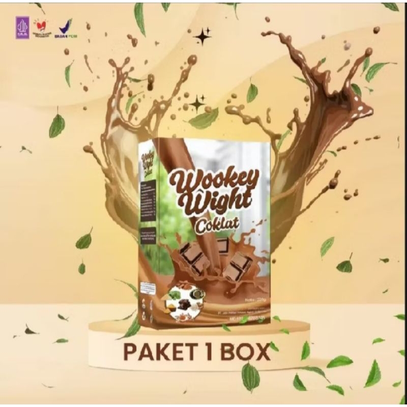 

wookey weight susu penggemuk coklat